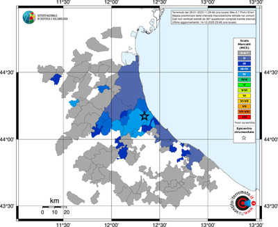 Mappa MCS - territori comuni