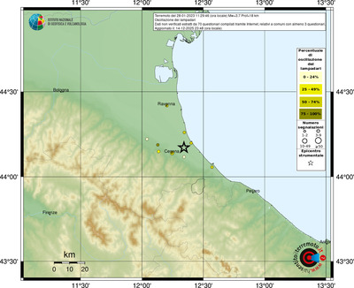 Mappa comuni con almeno 3 questionari