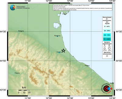 Mappa comuni con almeno 3 questionari
