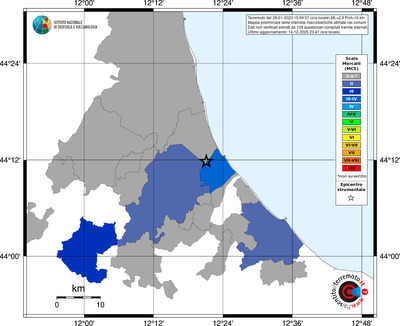 Mappa MCS - territori comuni