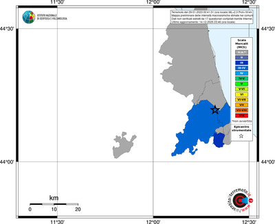 Mappa MCS - territori comuni