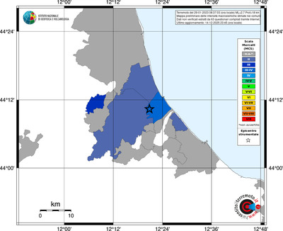 Mappa MCS - territori comuni