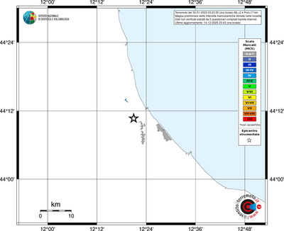 Mappa MCS - territori località