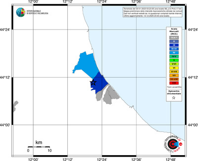 Mappa MCS - territori comuni