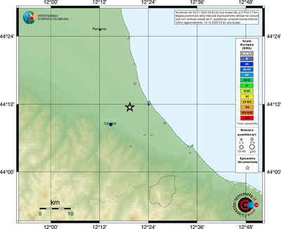 Mappa EMS - comuni