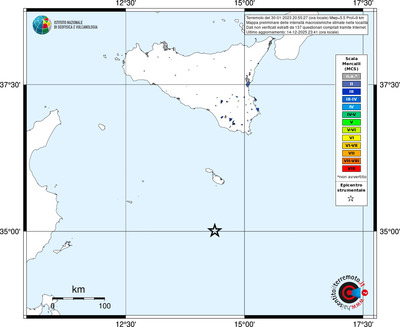 Mappa MCS - territori località