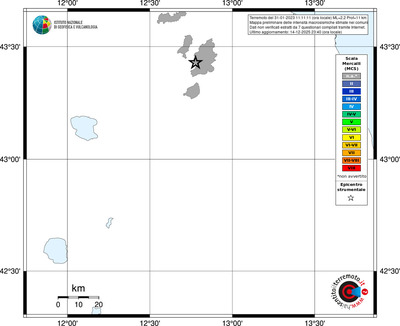 Mappa MCS - territori comuni