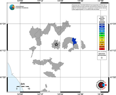 Mappa MCS - territori comuni