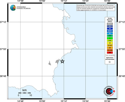 Mappa MCS - territori località