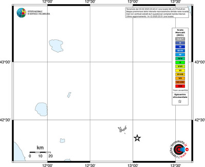 Mappa MCS - territori località