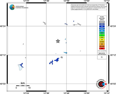 Mappa MCS - territori località
