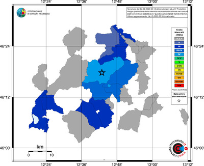 Mappa MCS - territori comuni