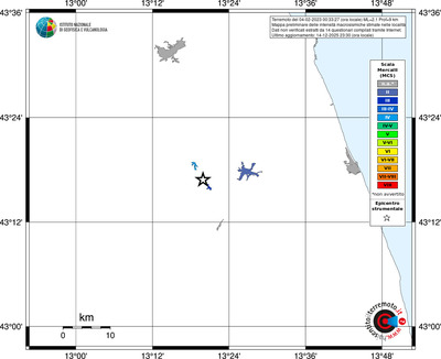 Mappa MCS - territori località