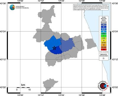 Mappa MCS - territori comuni