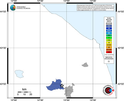 Mappa MCS - territori comuni