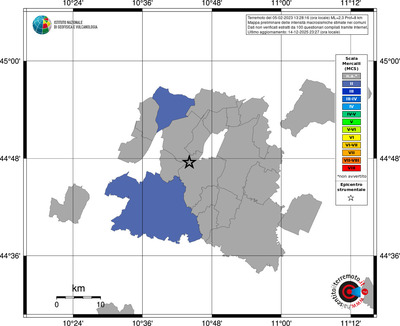 Mappa MCS - territori comuni