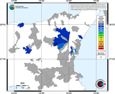 Mappa MCS - territori comuni