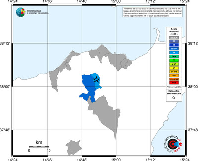 Mappa MCS - territori comuni
