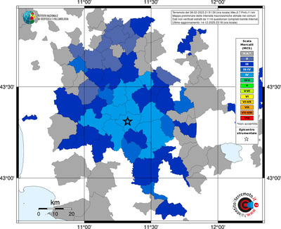Mappa MCS - territori comuni