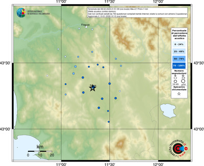 Mappa comuni con almeno 3 questionari