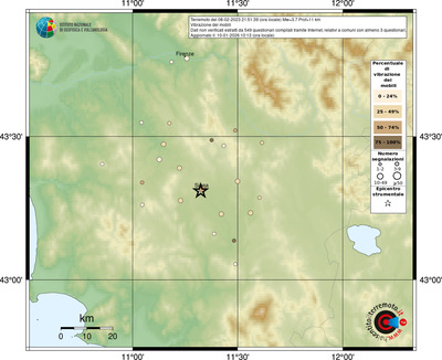 Mappa comuni con almeno 3 questionari