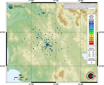 Mappa MCS - località