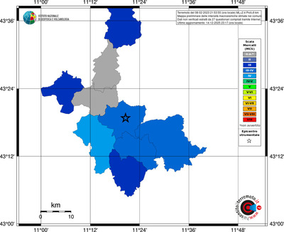 Mappa MCS - territori comuni