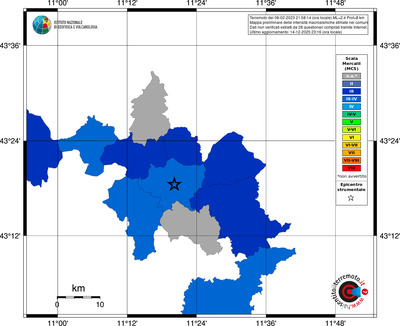Mappa MCS - territori comuni