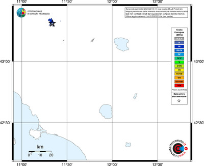 Mappa EMS - territori località