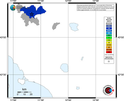 Mappa MCS - territori comuni