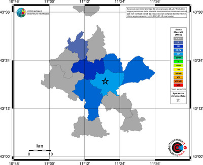 Mappa MCS - territori comuni