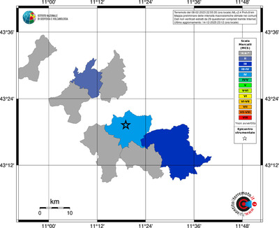 Mappa MCS - territori comuni