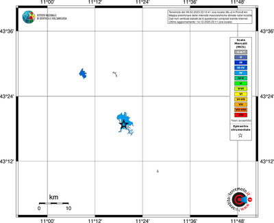 Mappa MCS - territori località