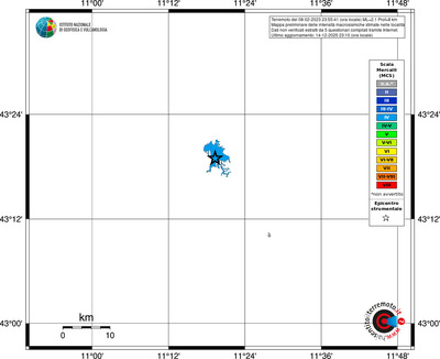 Mappa MCS - territori località