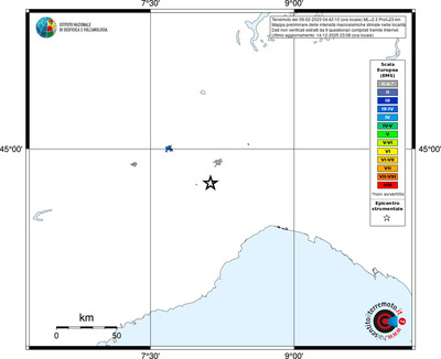 Mappa EMS - territori località
