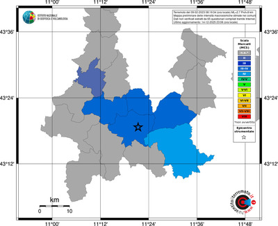 Mappa MCS - territori comuni