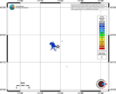 Mappa MCS - territori località