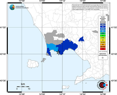 Mappa EMS - territori comunali