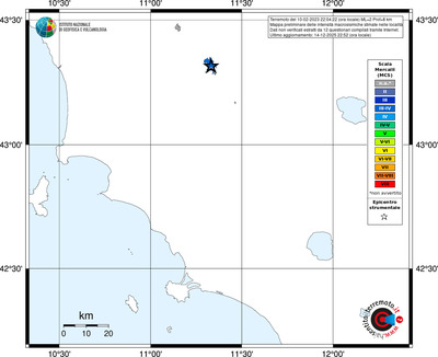 Mappa MCS - territori località