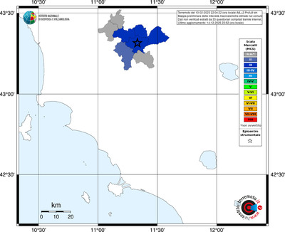 Mappa MCS - territori comuni