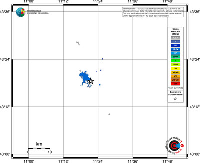 Mappa MCS - territori località