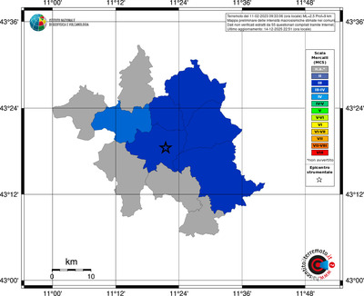 Mappa MCS - territori comuni