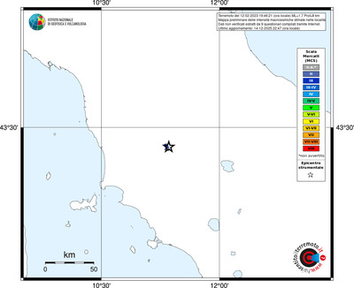 Mappa MCS - territori località