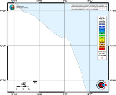 Mappa MCS - territori località