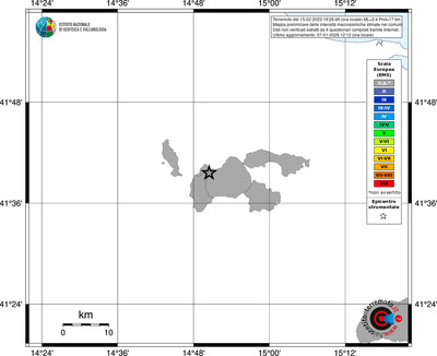 Mappa EMS - territori comuni