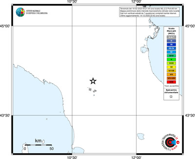 Mappa MCS - territori località