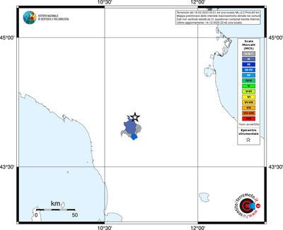 Mappa MCS - territori comuni