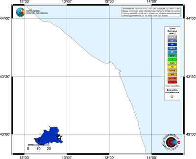 Mappa EMS - territori comuni