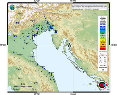 Mappa EMS - località