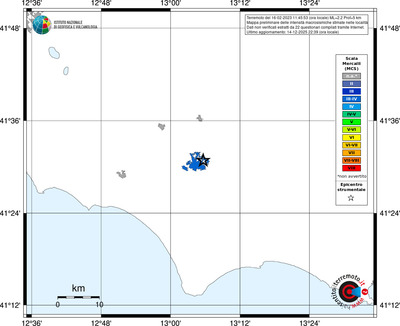 Mappa MCS - territori località